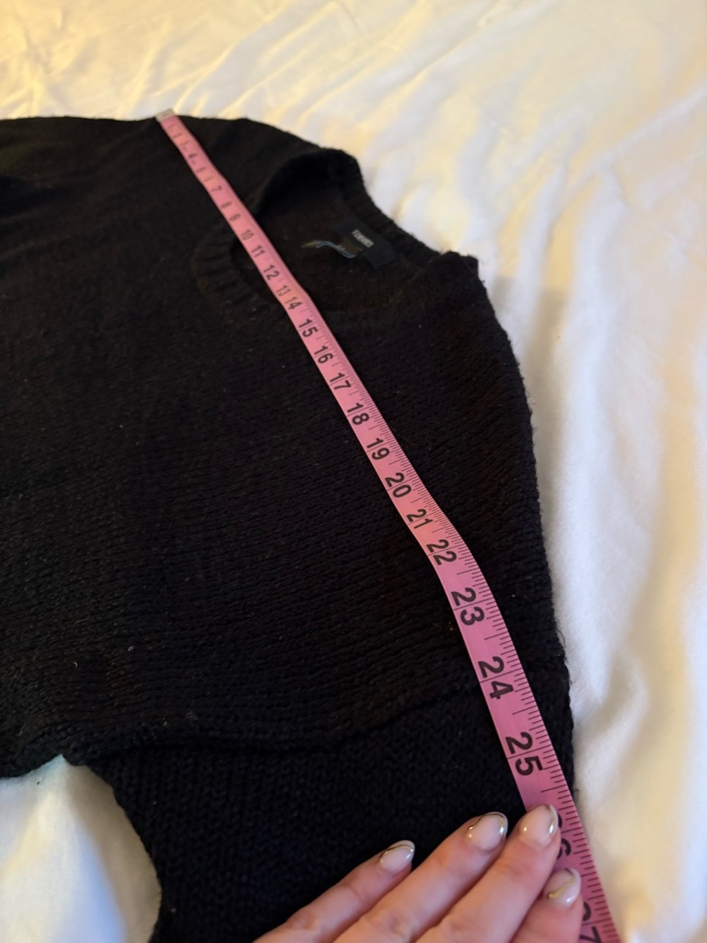 Basic black sweater - Picture 4 of 5